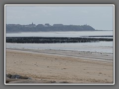9.8 Mussel beds and Granville from St Martin de Brehal