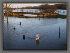 2.15 La See, Tirepied Usually this river is about 4m wide, but most winters the whole valey is flooded, for about 5km